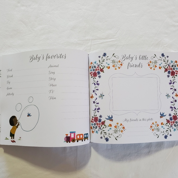 Adorable Baby Keepsake Book - "My Baby Record Album", NEW - Picture 9 of 12